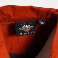 Harley-Davidson Men's Three Tone Red Grey Black S/S Woven Shirt (S28) 15 Harley-Davidson Men's Three Tone Red Grey Black S/S Woven Shirt (S28)