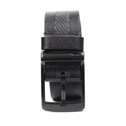 Billabong Men's Black Cow Leather Belt (S10) New Arrivals