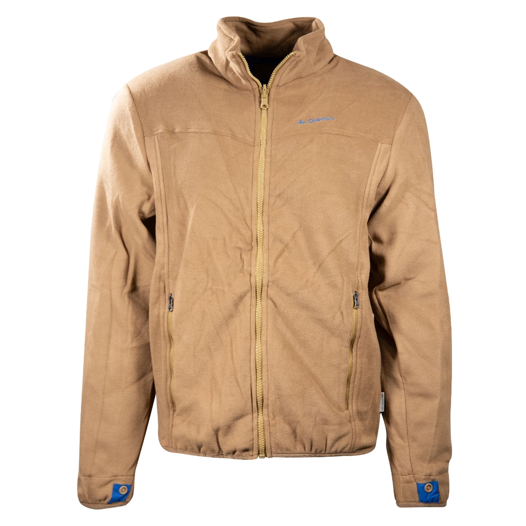 Quechua Men's Monaco Blue 3 In 1 Fleece Lined Canvas Full Zip Jacket 7 Quechua Men's Monaco Blue 3 In 1 Fleece Lined Canvas Full Zip Jacket