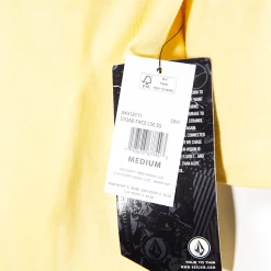 Volcom Men's Light Yellow Stone Face We Will Speak To You S/S T-Shirt (S16) 17 Volcom Men's Light Yellow Stone Face We Will Speak To You S/S T-Shirt (S16)