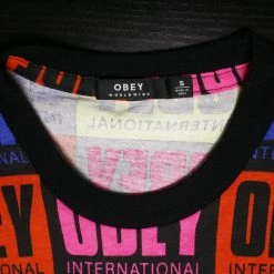 OBEY Women's International Loose Fit S/S T-Shirt Dress