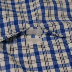 Columbia Men's Blue & White Plaid Thirty Mile Ledge EXS S/S Woven Shirt (437)