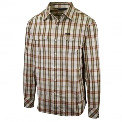 Rocawear Men's Vanilla Second To None Plaid L/S Woven Shirt (Size S & M) Mens