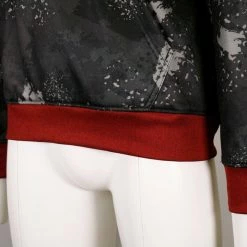 Mens Ecko Unltd. Men's Grey String Camo Pull Over Hoodie (S07) (Size M)