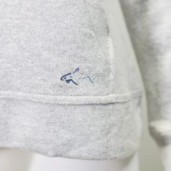 Hoodies & Sweatshirts Greg Norman Women's HTH Grey Technical Performance 1/4 Zip Hoodie (S01)