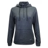Hoodies & Sweatshirts Greg Norman Women's HTH Dark Grey Technical Performance 1/4 Zip Hoodie (S02)