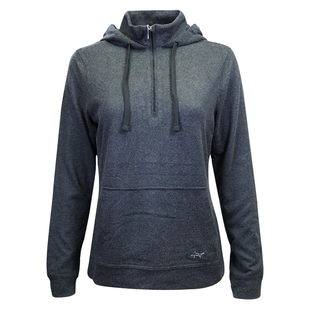 Hoodies & Sweatshirts Greg Norman Women's HTH Dark Grey Technical Performance 1/4 Zip Hoodie (S02) 3 Hoodies & Sweatshirts Greg Norman Women's HTH Dark Grey Technical Performance 1/4 Zip Hoodie (S02)