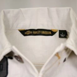 Harley-Davidson Women's Denim Vest Jacket (S11)