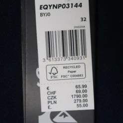 Spotted Clothing Quik Silver Quiksilver Men's SHD 5 Pockets Navy Chino Pants