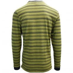 Volcom Men's Sonic Green Flexure Crew L/S T-Shirts (S01)
