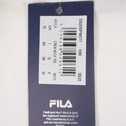 FILA Women's Grey Big Shadowed Logo S/S T-Shirt