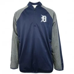 G-III Sports By Carl Banks Men's MLB Two Tone 1/3 Zip Sweater