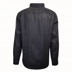 Harley-Davidson Men's Charcoal Denim L/S Woven Shirt (S13)