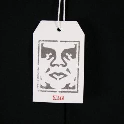 OBEY Men's Black Green L/S Polo Shirt (S16)