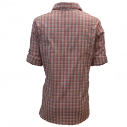 Columbia Women's Cedar Blush Plaid Silver Ridge Lite L/S Shirt 648