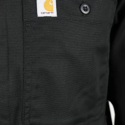 New Arrivals Carhartt Men's Black Rugged Professional Series L/S Woven Shirt (S20)