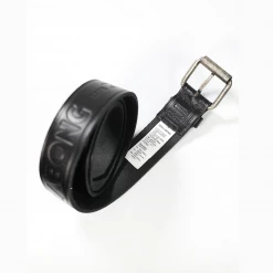 Billabong Men's Black Buffalo Leather Belt (S02)