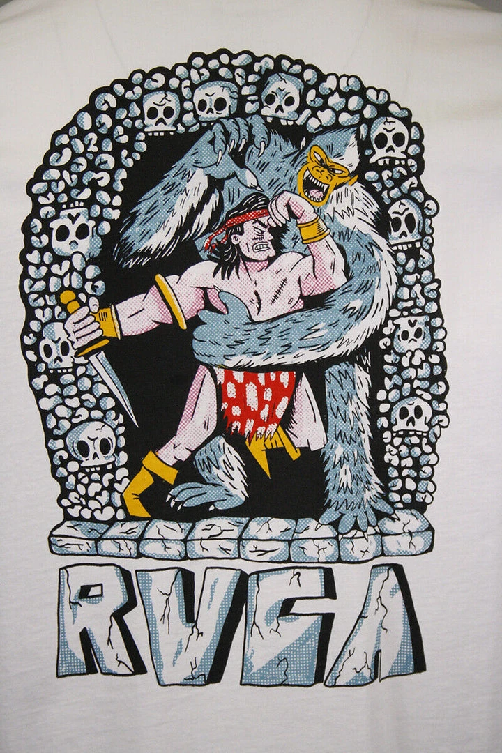 RVCA Men's Barbarian Regular Fit L/S T-Shirt (S12) 14 RVCA Men's Barbarian Regular Fit L/S T-Shirt (S12)