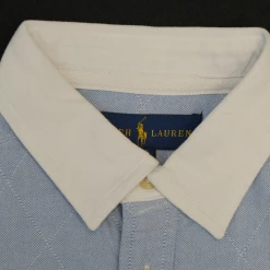 Polo Ralph Lauren Boy's Light Blue P.R.L.S.C. 1938-9 L/S Woven Shirt