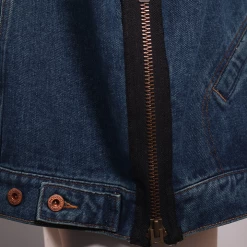 Harley-Davidson Women's Blue Denim Sleeveless Vest