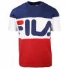 FILA Men's Classic Blue White Red Vialli S/S Tee (Size S)