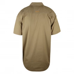 Ariat Men's Khaki Ventek Rebar S/S Woven Shirt (239)