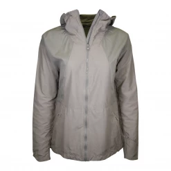 Bench Women's Grey Light Weight Zip-Up Jacket (Size Small) Jackets