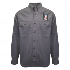Harley-Davidson Men's Grey #1 America L/S Woven Shirt (S06)
