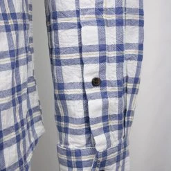 Barbour Men's National Trust Neutral Combe Plaid L/S Woven Shirt (S08)