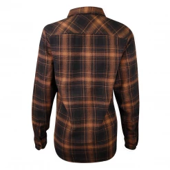 Harley-Davidson Women's Brown Black Plaid L/S Woven Shirt