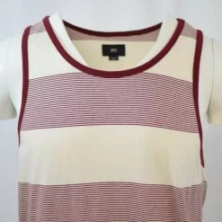 Obey Men's Red Velvet Sleeveless Tank Top (Retail $34.95) Size Small