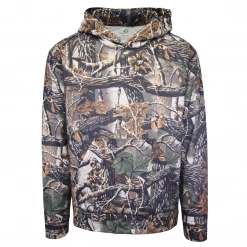 Mens Green Mark Men's Seclusion 3D Wilderness Camo Pull Over Hoodie (S01) (Size XL)