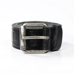 Billabong Men's Black Buffalo Leather Belt (S02)