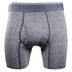 Mens Hanes Men's 3 Pack Comfort Flex Fit Breathable Stretch Mesh Boxer Briefs (S01)