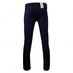 Levi Strauss Men's Blue Premium Super Soft Flex Regular Taper Denim Jeans (S47)