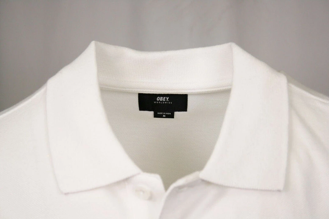 OBEY Men's Color Block Button S/S Polo Shirt (S34) 14 OBEY Men's Color Block Button S/S Polo Shirt (S34)