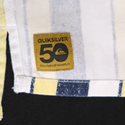 Spotted Clothing Quik Silver Men's 50 Years Of Adventure Striped S/S Woven Shirt 14 Spotted Clothing Quik Silver Men's 50 Years Of Adventure Striped S/S Woven Shirt