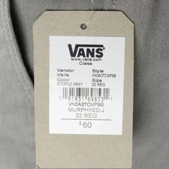 VANS Men's Steeple Grey Murphyed Chino Pants