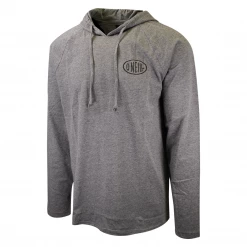 O'Neill Men's Heather Grey Light Weight L/S Pullover Hoodie