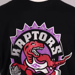 Mitchell & Ness Men's Black Classic Toronto Raptors Logo S/S T-Shirt (S02)