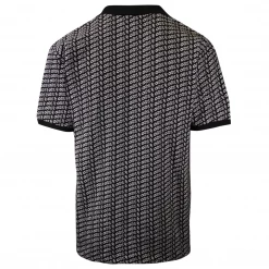 OBEY Men's All Over Print Cutter Button S/S Polo Shirt (S31)