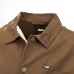 VANS Men's Demitasse MN Torrey Skate Snap On Button Shirt Jacket (S05)