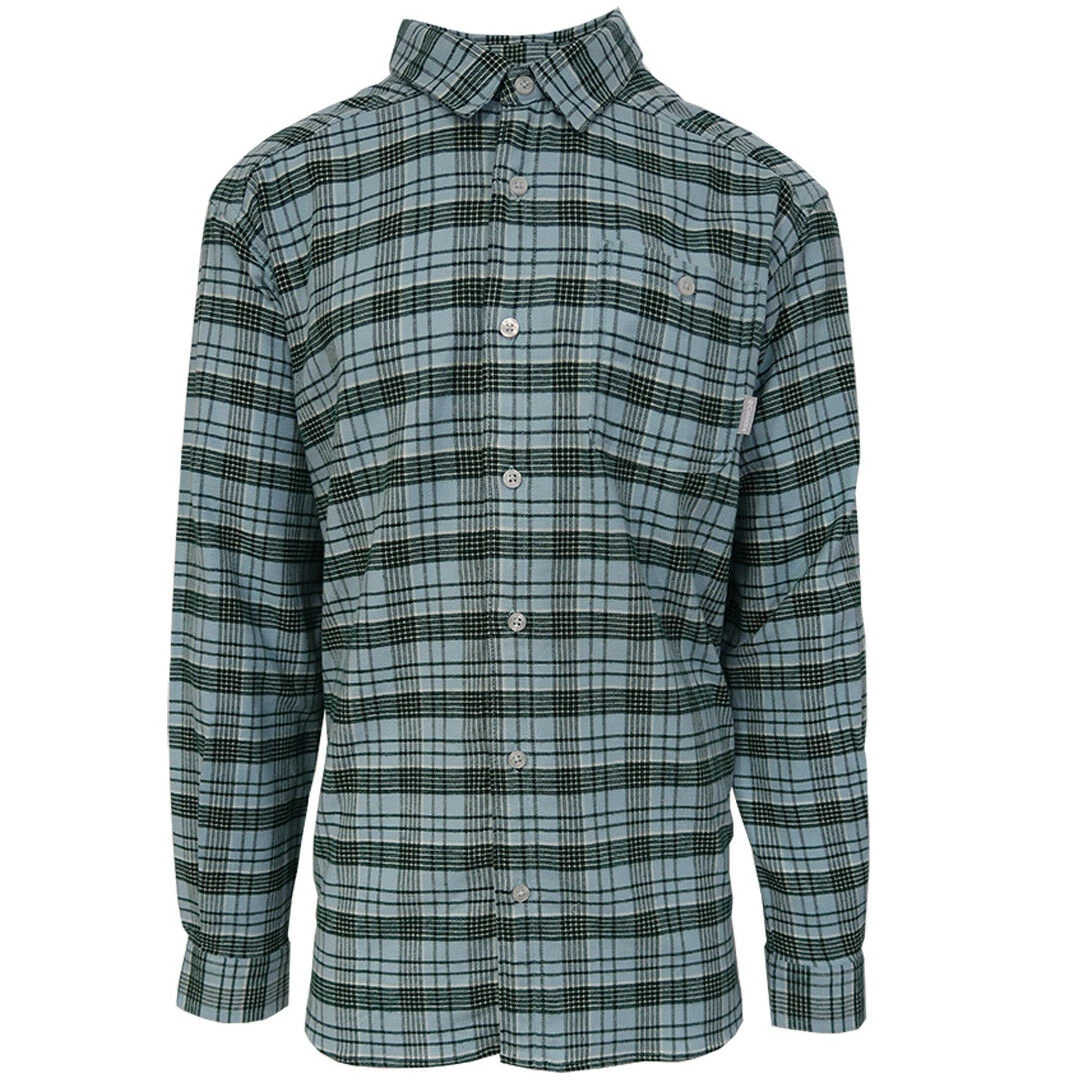 Columbia Men's Glacier Green Cornell Woods L/S Flannel (Retail $60) XL 3 Columbia Men's Glacier Green Cornell Woods L/S Flannel (Retail $60) XL