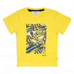 T-Shirts Hugo Boss Kid's Shark Surfboard S/S T-Shirt (S03)