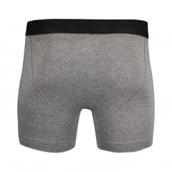 Kenneth Cole Men's Reaction 3 Pack All Black Dark Heather Grey Boxer Brief (S05)