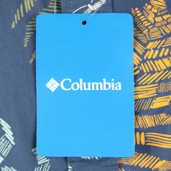 Columbia Men's Navy Hatch Rapid Rivers S/S Woven Shirt (478)