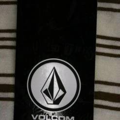 Volcom Men's White Flash Flexure Crew L/S T-Shirts (S02)