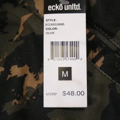 Ecko Unltd. Men's Green Tan Camo Joggers (S05) (SIze XL)