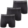Mens French Connection Men's 3 Pack Dark Grey W/ Dark Grey Strap Boxer Brief (S08) 1 Mens French Connection Men's 3 Pack Dark Grey W/ Dark Grey Strap Boxer Brief (S08)