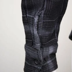 Harley-Davidson Women's Black Blue Plaid L/S Woven Shirt